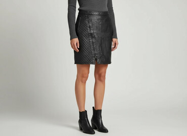 spódnice jeans czarne: Top Secret, Spódnica damska, rozmiar M