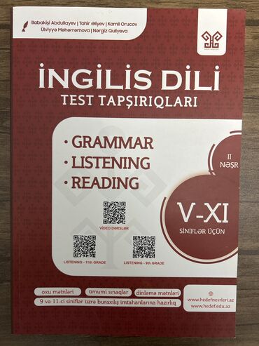 7 ci sinif ingilis dili yeni metodik vesait pdf: İngilis dili hədəf kitabı heç istifadə olunmayıb 10 azn