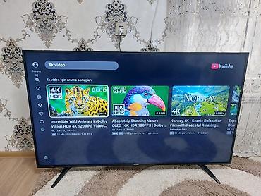 ТВ и видео: Б/у Телевизор Hisense LED экран 55" 4K (3840x2160) — 2