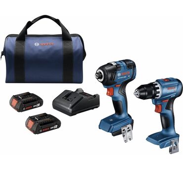 шуруповерт баку: Bosch GXL18V-27B22 Kombo naboru Naborda hər ikisi kömürsüz GSR18V-400