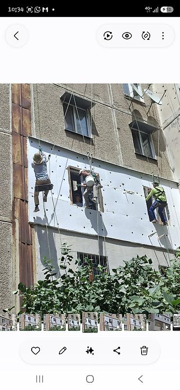 Оңдоп-түзөө жана курулуш: Альпинист по городу 🏢 КӨП КАБАТТУУ ҮЙЛӨРДҮН СЫРТЫН ЖЫЛУУЛОО ❄️ Суук — 3