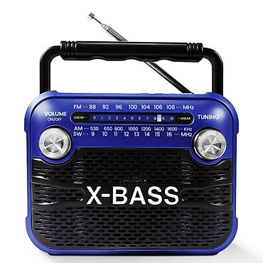 Радио: Portativ radio – X-BASS gücləndirilmiş səs - Dalğalar: FM 88–108 MHz — 2