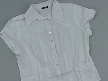 bluzki pod marynarkę plus size: Infinity, Women's blouse, 2XL (EU 44)
