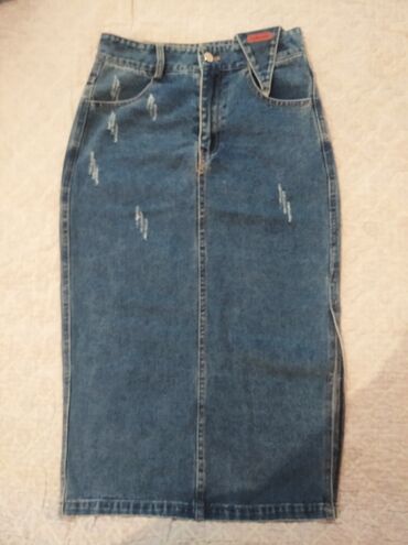джинсовая юбка 48 размера: Юбка