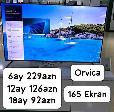 Televizorlar: 🔥İlkin ödenişsiz ✔️ Tek şexsiyet vesiqesi ile kredit ✔️ Zaminsiz — 7