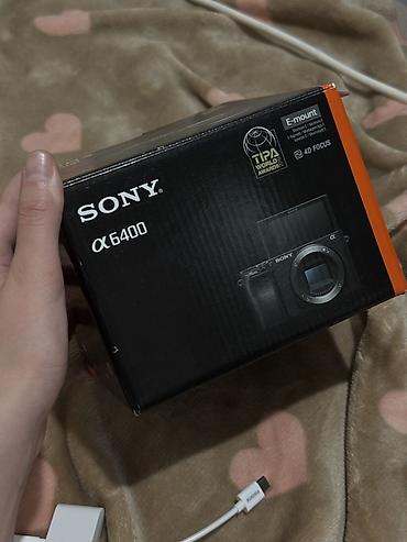 Беззеркальная камера Sony α6400 (E-mount) - Матрица APS‑C, быстрая