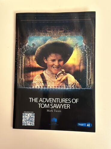 komputer oyrenmek ucun kitaplar: Tom Sawyer - A1 Ingilis dili oyrenmek ucun kitab Diger kitablarda