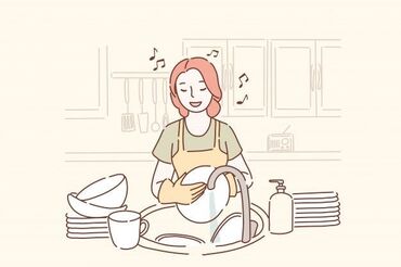 услуги посудомойщицы: Уборка помещений