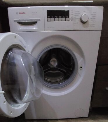 TV və video: Paltaryuyan maşın Bosch, 6 kq, İşlənmiş, Avtomat, Kredit yoxdur, Ünvandan götürmə