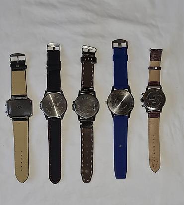 Ručni satovi: Set ručnih satova – 5 komada, razni modeli - LED digitalni sat sa — 6