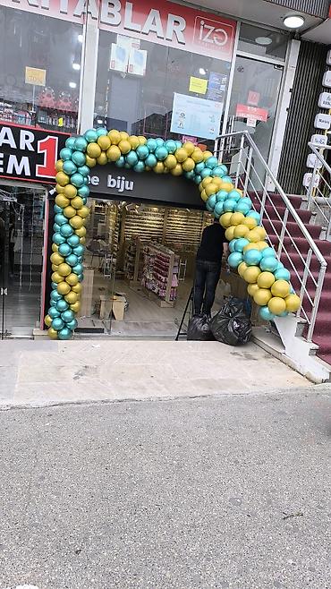 sharlar: Metallic şarlarla dekor – giriş tağı və məkan bəzədilməsi - Rənglər — 4