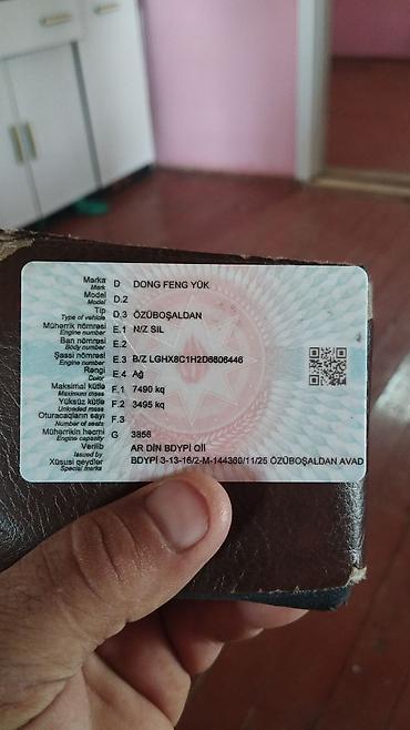 keys sat: Ağ rəngli orta tonnajlı bortlu-dump tipli yük maşını.təcili satılır — 8