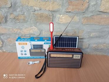 Radio Bluetooth zvučnik sa solarnim panelom AKCIJA-Samo 2.450dinara