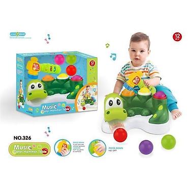 zeleni prsluci: Bebi aligator 566521 – muzička igračka za bebe Šifra proizvoda: 56 — 1