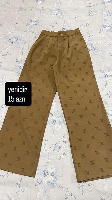 dg salvar: Şalvar, Celine, Standart, rəng - Qəhvəyi — 1