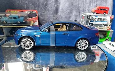 Avtomobil modelləri: Коллекционная модель BMW M3 E92 Coupe blue metallic 2007 MotorMax — 7