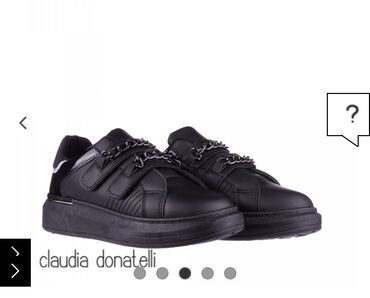 Sneakers & Athletic shoes: Claudia Donatelli, 37, color - Black
