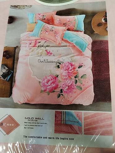 bed sheets: Постельное бельё Valtery Home Collection — серия Cold Well. - Дизайн — 2