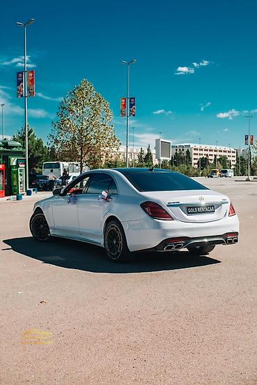 icarə avto: Mercedes-Benz S-Class AMG (sedan) 4MATIC – premium seqmentdə güc və — 4