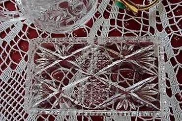 Ostalo posuđe: Kristalne pravougaone posude 2 komada. Prekrasne kristalne posude — 13