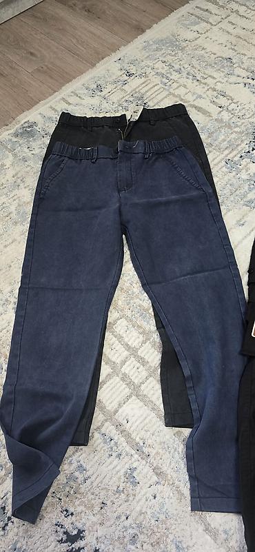 мужские брюки джоггеры: Мужские брюки, M, Armani, Б/у, цвет - Черный, Самовывоз, Платная доставка — 6