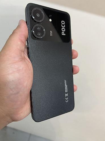 redmi note 13s: Poco C65, Б/у, 256 ГБ, цвет - Черный, 2 SIM, eSIM — 1