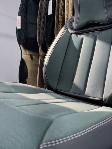 Чехлы и накидки на сиденья: Чехлы Экокожа, С подушкой, Новый, Бесплатная доставка, Самовывоз — 8