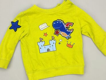 sweterek na krotki rekaw: Sweatshirt, 1.5-2 years, 86-92 cm, condition - Very good