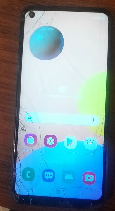 телефоны флай 4403: Samsung Galaxy A11, цвет - Черный, Битый