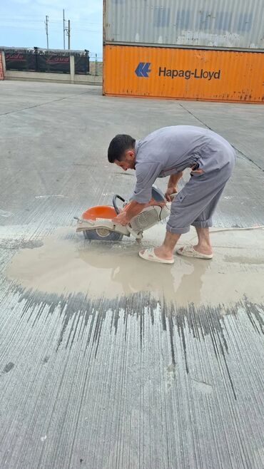 Beton işləri: Beton kəsimi və deşmə xidməti- Beton kesimi beton kesen beton deşen — 3