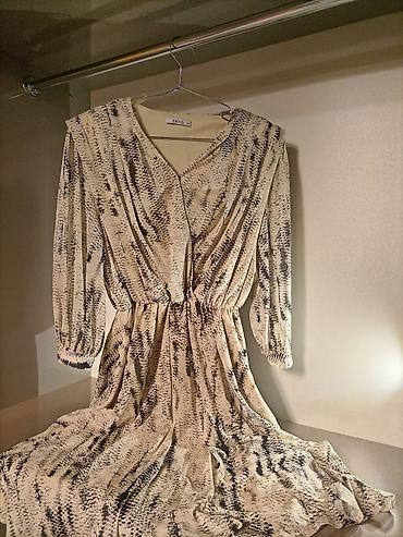 Dəstlər, kostyumlar: Qadın geyim dəsti və paltar 1) Qara uzun paltar - Model: A-kəsim — 10