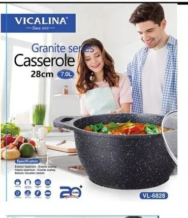 vicalina посуда производитель: Бесплатная доставка по городу! Кастрюли Vicalina 6826 Одним из