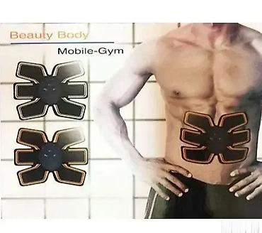 trcanje: Ems trenažer simulator trbušnih mišića za six pack. ems trenažer — 1