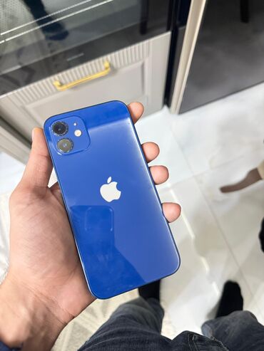 Apple iPhone: IPhone 12, 64 GB, Blue Titanium, Face ID