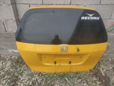 фит багажника: Крышка багажника Honda 2005 г., Б/у, цвет - Желтый,Оригинал