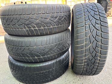 Шины: Шины 235 / 55 / R 18, Зима, Б/у, Комплект, Германия, DUNLOP — 1