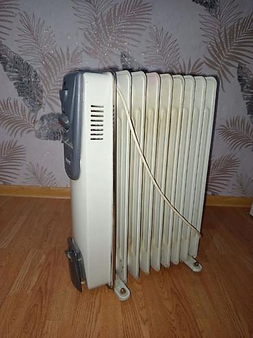 Məişət texnikası: Elektrikli yağla işləyən radiator. 8 seksiyali. İşlək vəziyyətdədir — 1