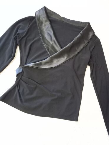 heklane bluze: One size, Jednobojni, bоја - Crna