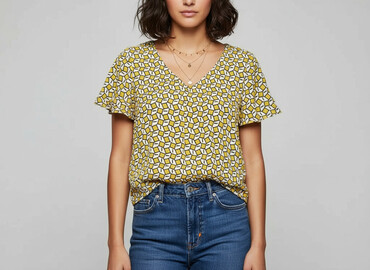 spódnice plisowane midi zara: Zara, Women's blouse, size S