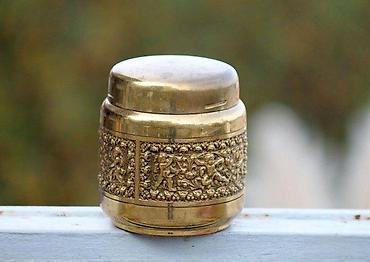 Upaljači i prateća oprema: Erhard & Sohne, 1960-e stare stone tabakere. Vintage nemački — 2