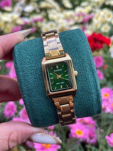 Qol saatları: Yeni, Qol saatı, Casio, rəng - Qızılı — 9