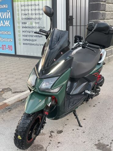 купить электромотоцикл в бишкеке: Макси-скутер 150 куб. см, Бензин, Б/у
