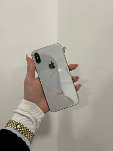 apple iphone 1: IPhone X, 64 GB, Ağ