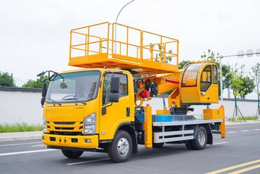 ручной каток для асфальта: Автовышка, Isuzu
