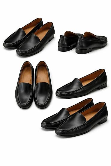 tn barcelona buzz: Klasične crne mokasine – elegantne i svestrane - Model: mokasine sa — 1