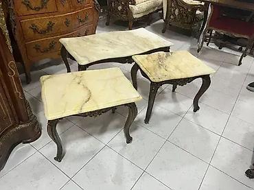 forma ideale tabure: Stilski sto (2 komada) drvo / onyx br.3 🪑 Dobro stanje 💰 Cena za — 2