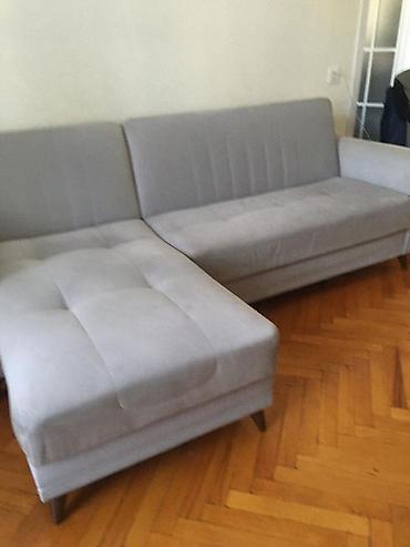 Divanlar: Künc divan, İşlənmiş, Açılan, Bazalı, Vеlur parça, Çatdırılma yoxdur — 4