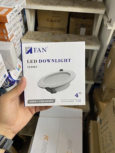 Внутренняя отделка: Встраиваемый светодиодный светильник FAN LED Downlight, серия HS007 - — 1