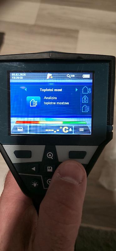 Ostali merni alati: Opis oglasa Termo detektor GIS 1000 C Professional Bosch Svestrani — 6