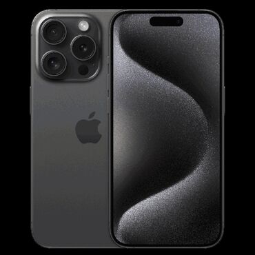 telefon zengleri: IPhone 15 Pro, 256 GB, Black Titanium